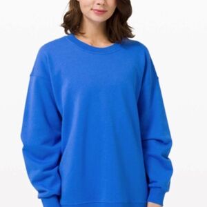 Lululemon Perfectly Oversized Crew Wild Bluebell?? Size 4